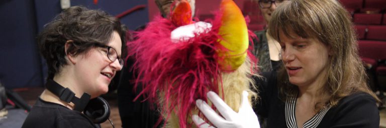 photo: Avenue Q Touch Tour with Trekkie Monster (Rick Waines/Arts Club)