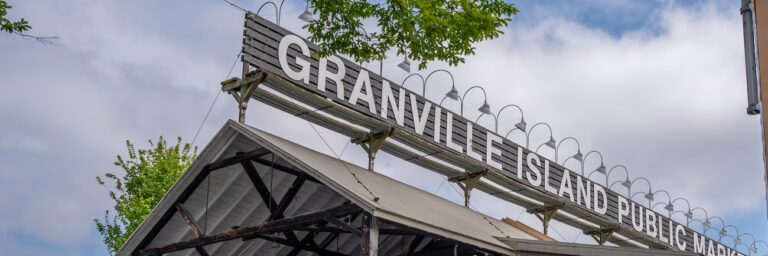 Granville Island Public Market sign
