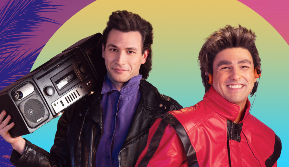 Two 80s style “Gentlemen of Verona”.