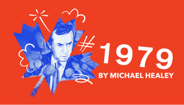 Promo image for Belfry Theatre’s production 1979.